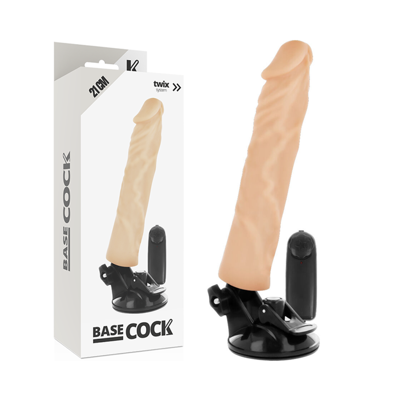 Vibrador Realístico Control Remoto Natural 21 Cm -O- 4 Cm