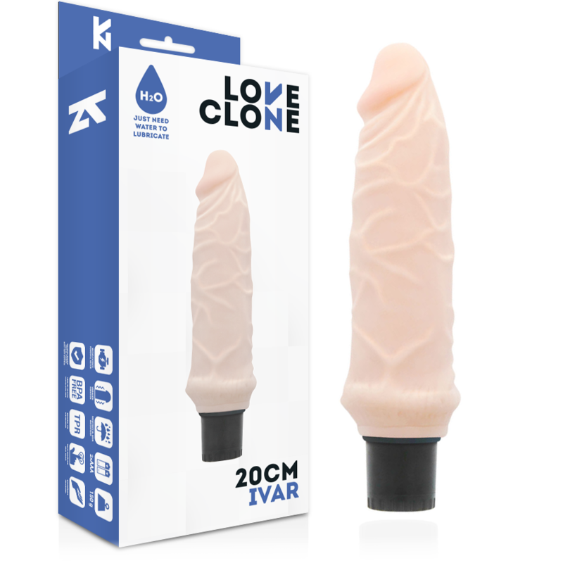 Ivar Vibrador Realístico Self Lubrication 20 Cm -O- 3.7 Cm