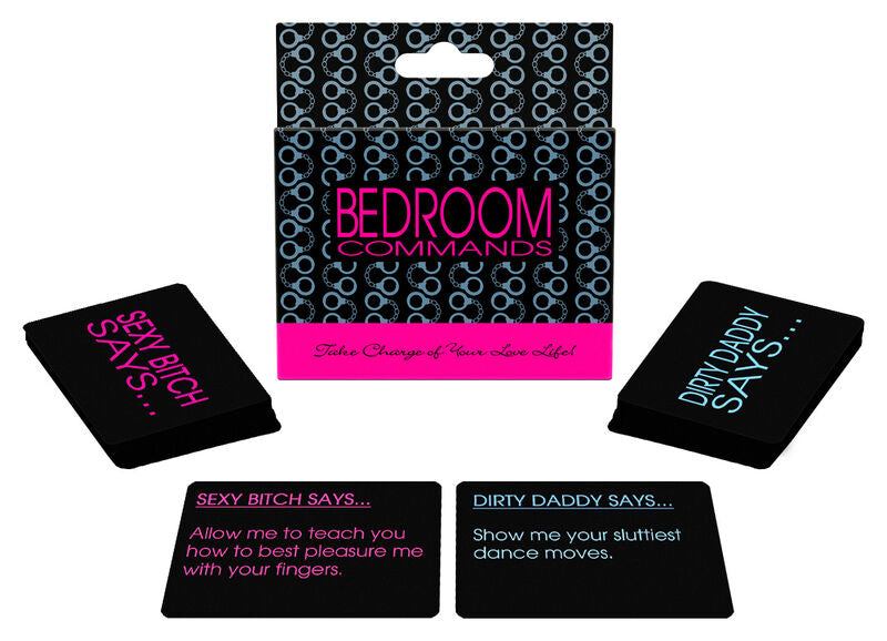 Bedroom Commands Card Game /En