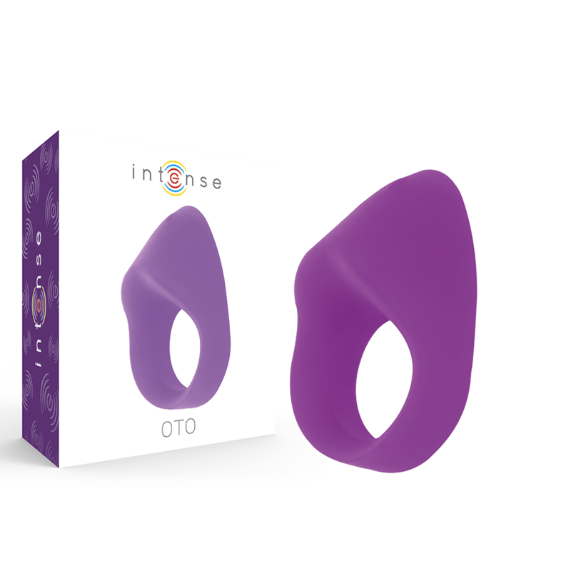 Oto Anillo Vibrador Recargable Lila