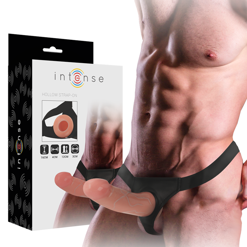 Arnés Hueco Con Dildo 16 X 3 Cm