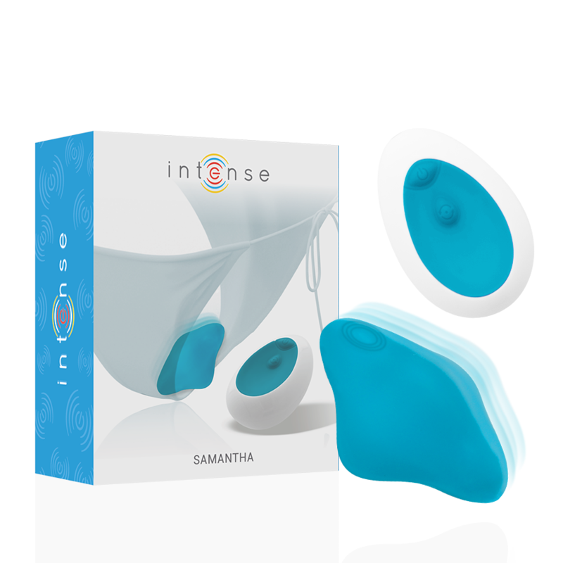 Samantha Pantie Control Remoto Azul