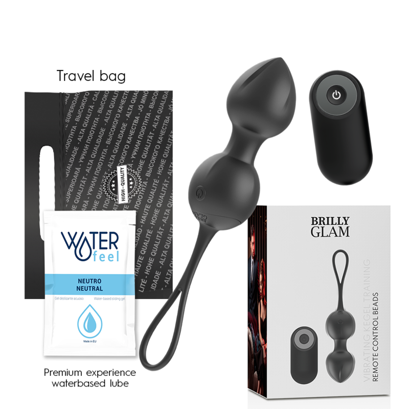 Vibrating Kegel Beads Control Remoto