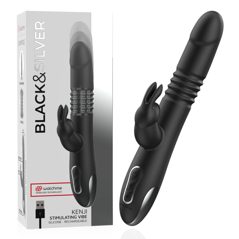 Kenji Vibrador Rabbit Up & Down Compatible Con Watchme