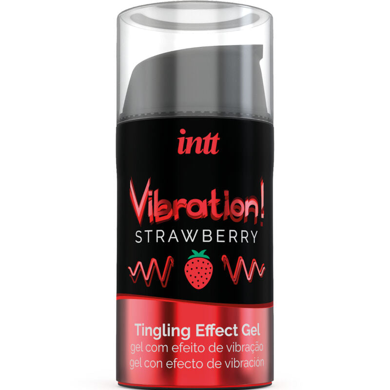 Potente Estimulante Íntimo Gel Vibrador Liquido Fresa 15 Ml