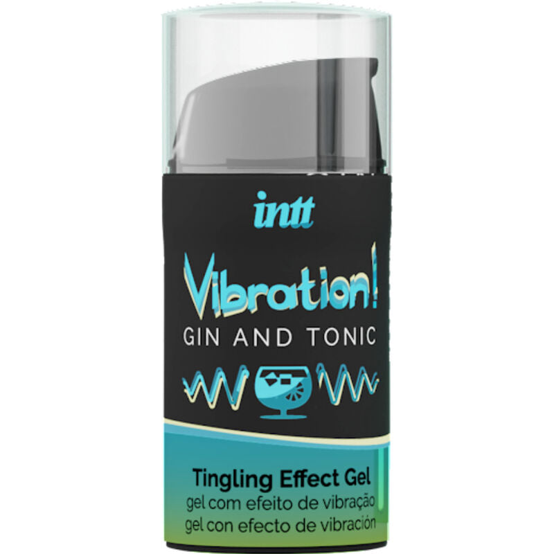 Potente Estimulante Íntimo Gel Vibrador Liquido Gin & Tonic 15Ml