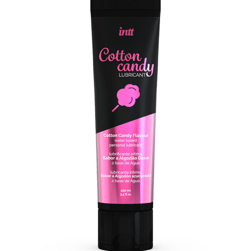 Lubricante Íntimo Base Agua Delicioso Sabor A Algodon Dulce