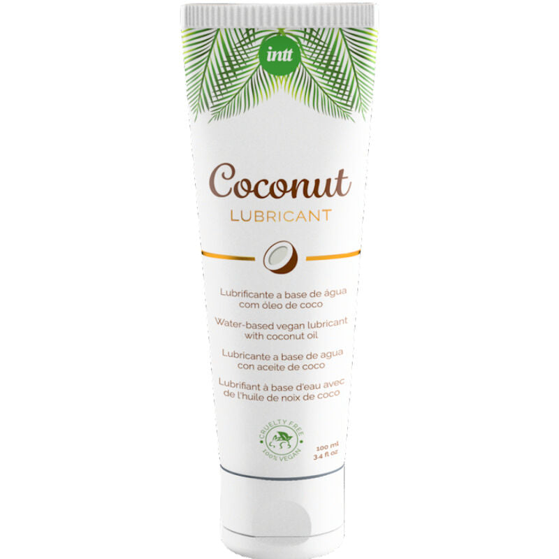 Lubricante Vegano A Base De Agua Con Sabor Intenso A Coco