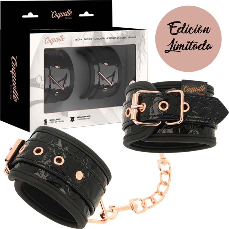 Black Edition Esposas Para Manos Con Forro De Neopreno