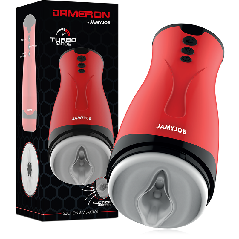 Masturbador De Succión Y Vibración Dameron