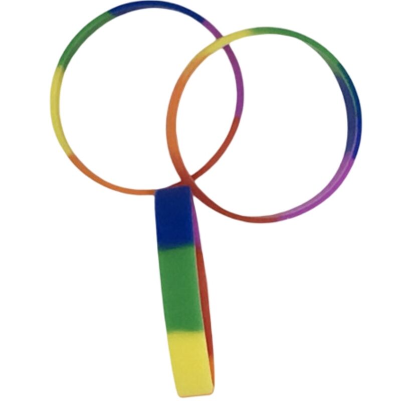 Pulsera Silicona Bandera Lgbt