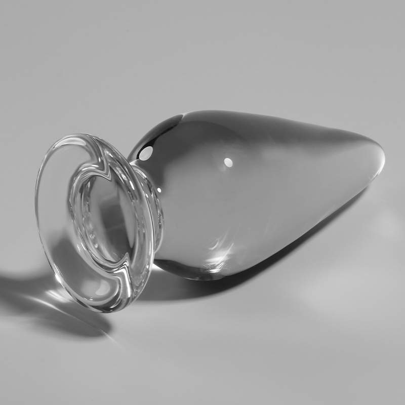 Modelo 4 Plug Cristal Transparente 11 Cm -O- 5 Cm