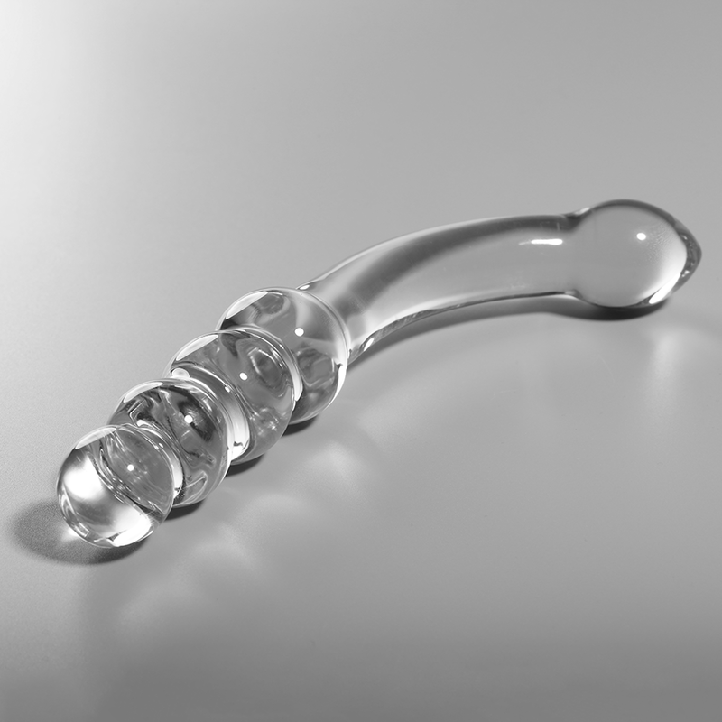 Modelo 14 Dildo Cristal Transparente 18.5 Cm -O- 3 Cm