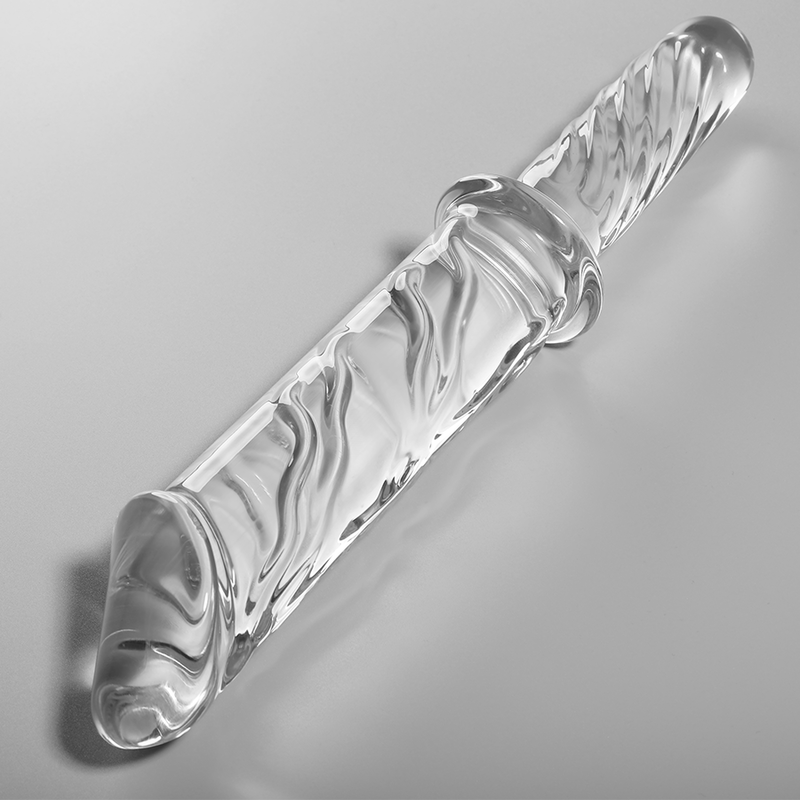 Modelo 24 Dildo Cristal Transparente 28.5 Cm -O- 5 Cm