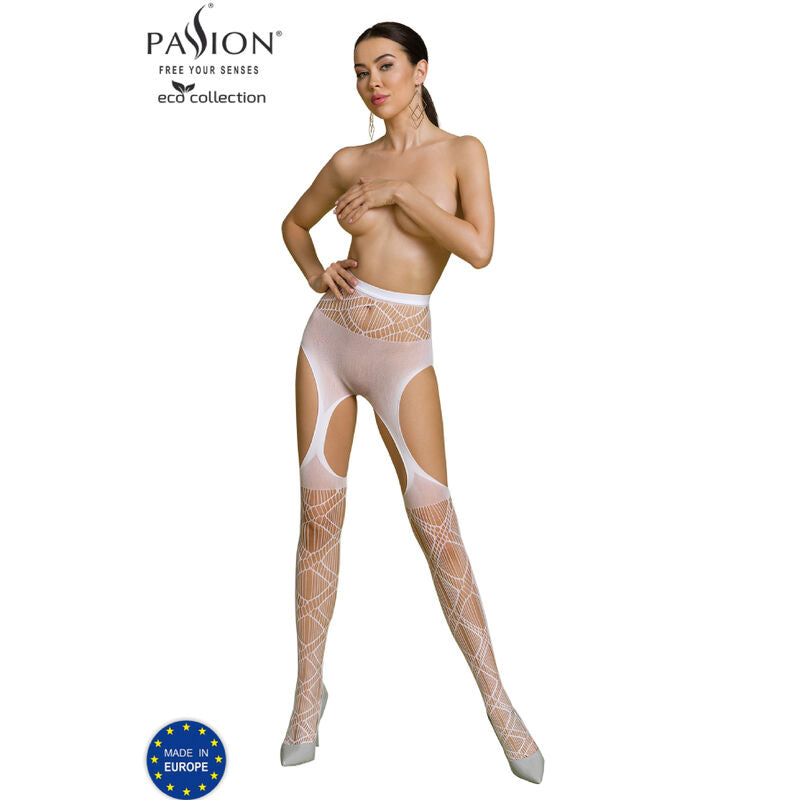 Eco Collection Bodystocking Eco S005 Blanco