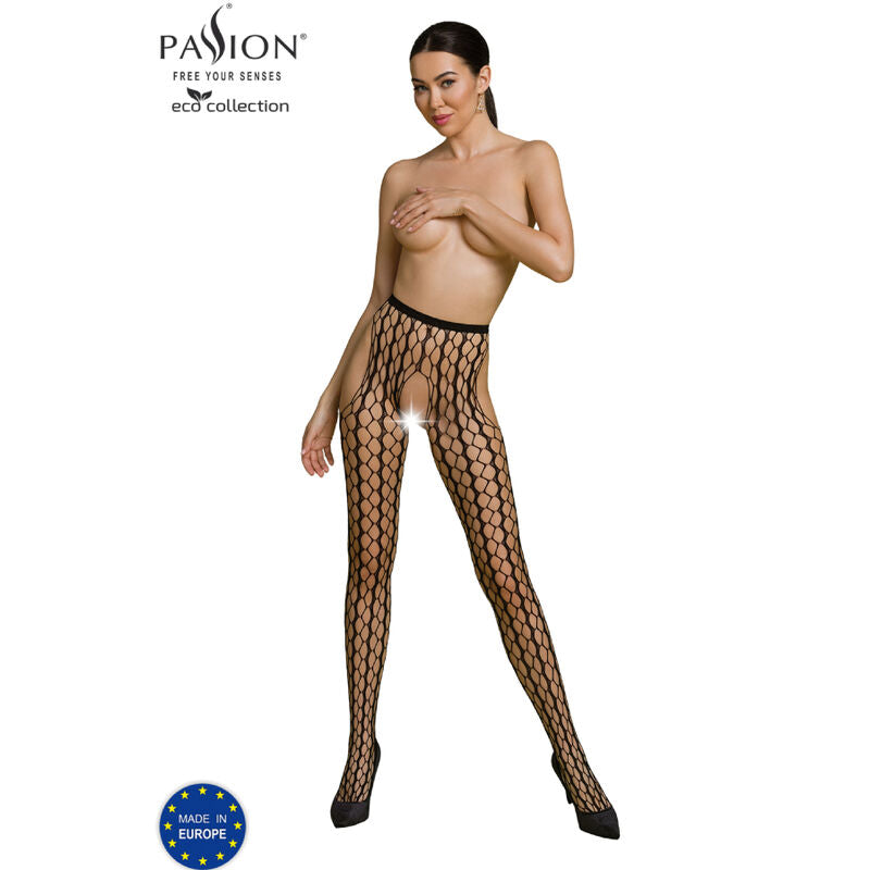 Eco Collection Bodystocking Eco S007 Negro