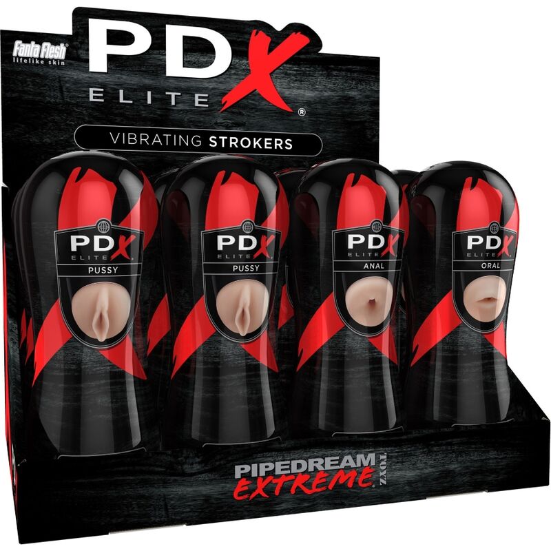 Set Masturbador Stroker 12 Unidades: 6X Vagina, 3X Ano, 3X Boca