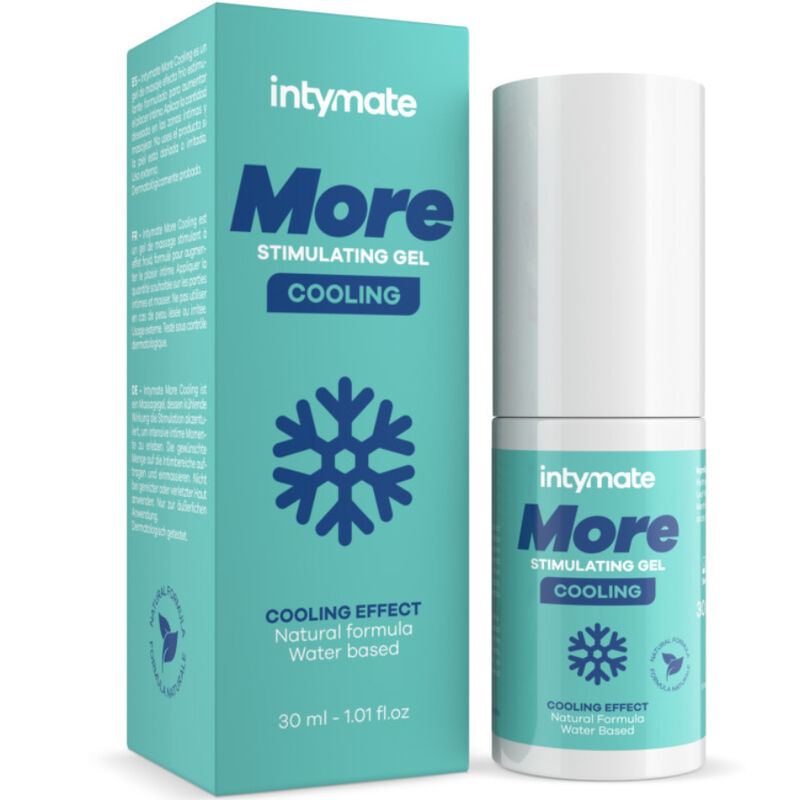 More Gel Masaje Efecto Frio Base Agua Para Ella 30 Ml