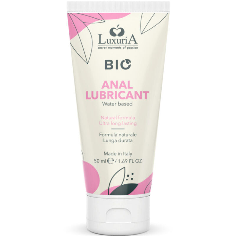 Luxuria Bio Lubricante Anal Base Agua 50 Ml