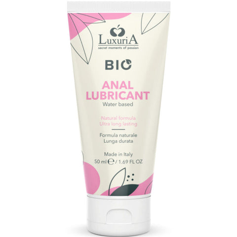 Luxuria Bio Lubricante Anal Base Agua 50 Ml