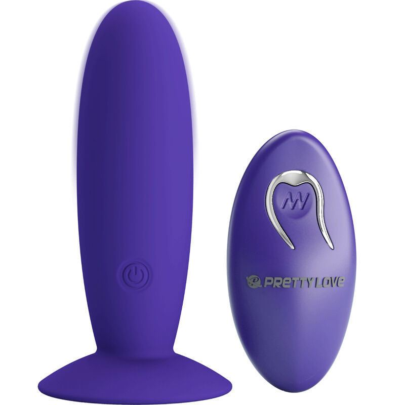 Youth Plug Anal Vibrador Control Remoto Violeta