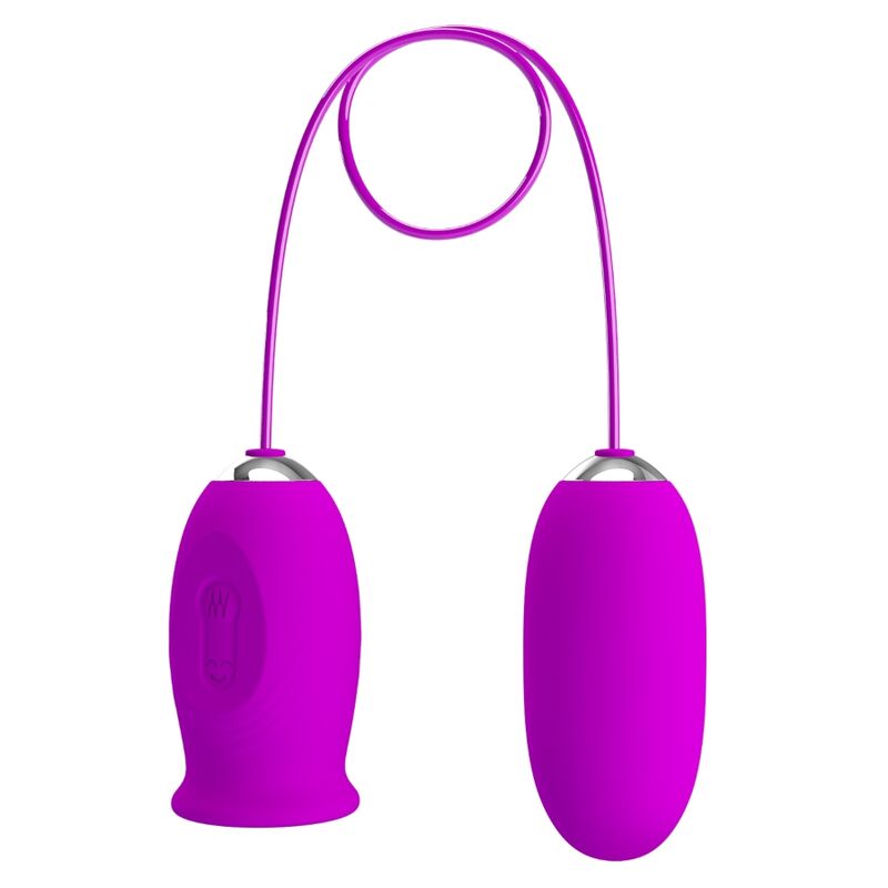 Daisy Huevo Dual Vibrador Recargable Morado
