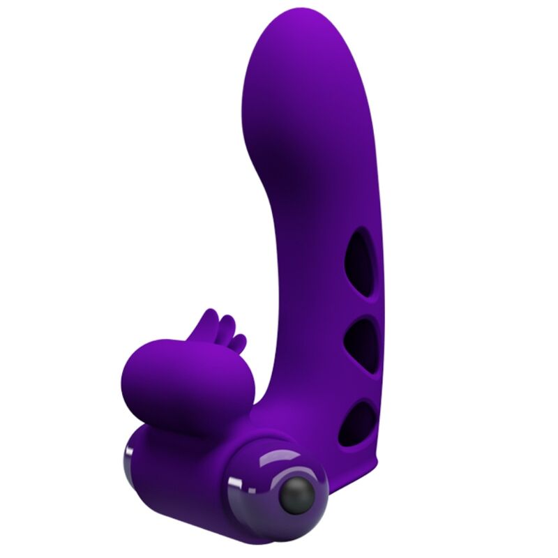 Orlando Funda De Dedo Vibrador Morado