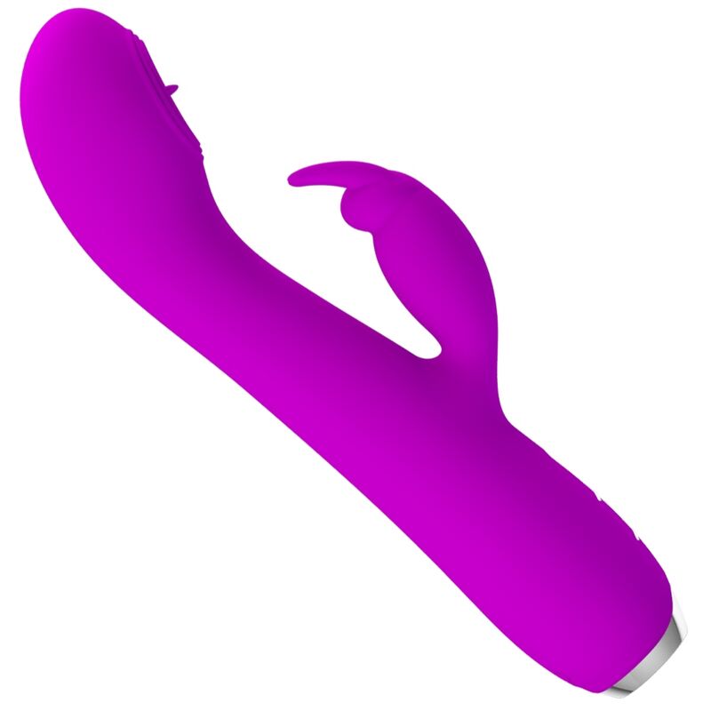 Rachel Vibrador Recargable Con Succionador Morado