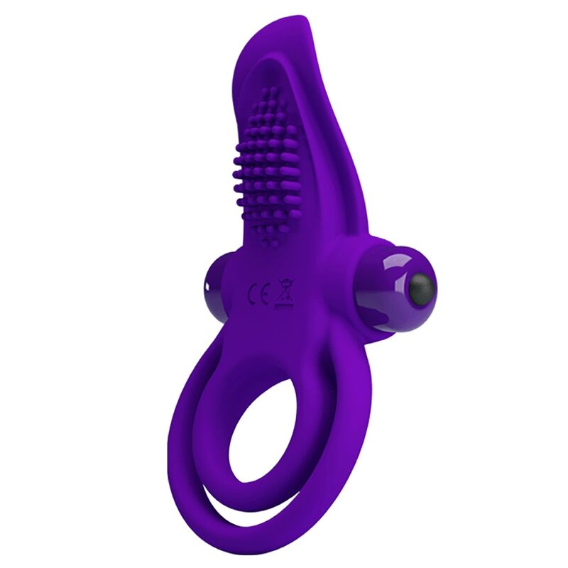 Anillo Vibrador Para Pene Morado