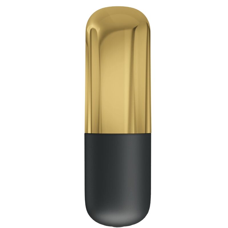 Bala Vibrador Recargable Dorado