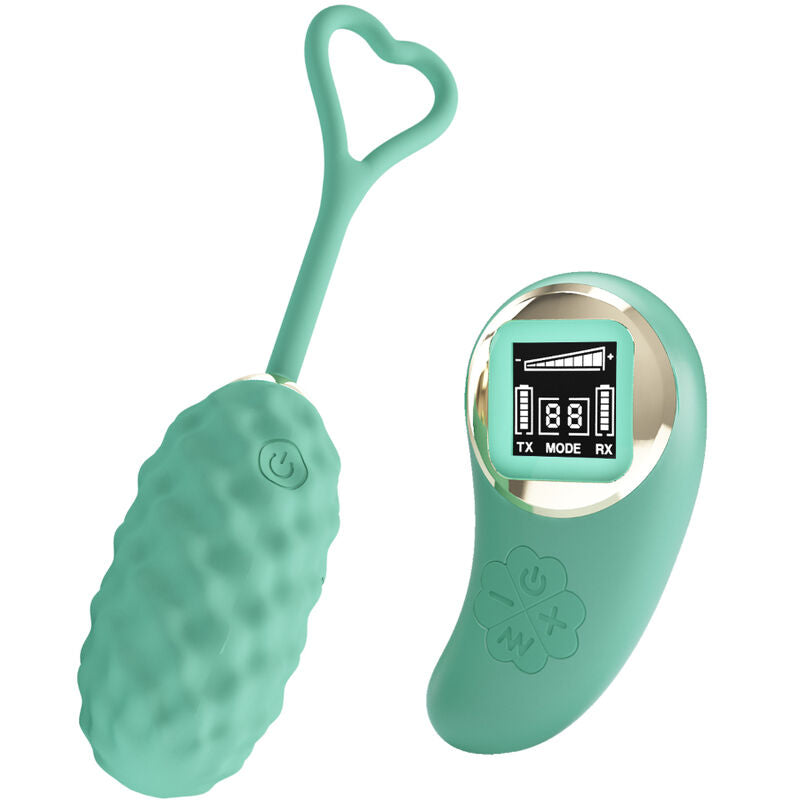 Vivian Huevo Vibrador Control Remoto Verde