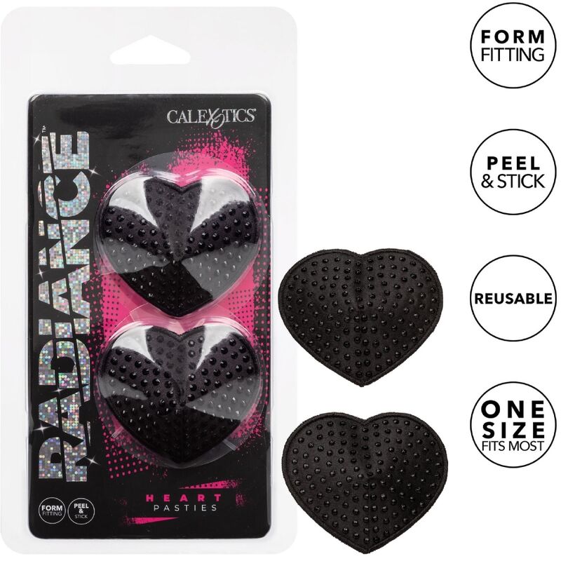 Radiance Pezoneras Joya Forma De Corazón