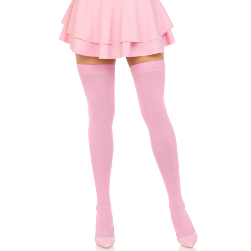 Medias Nailon Rosa