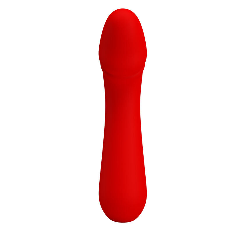 Cetus Vibrador Recargable Rojo