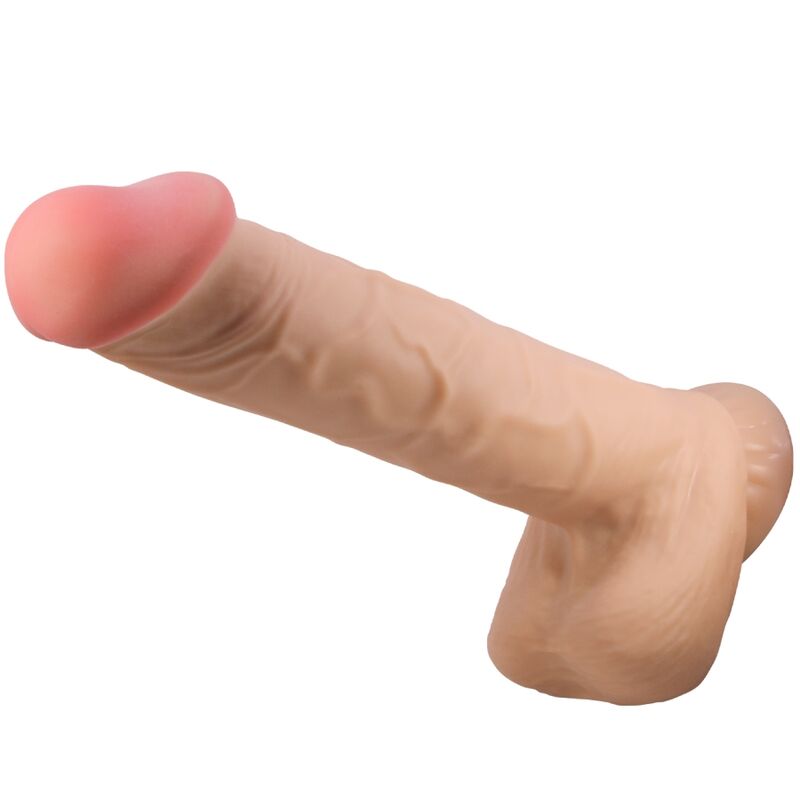 Sliding Skin Series Dildo Realístico Con Ventosa Piel Deslizante 26 Cm