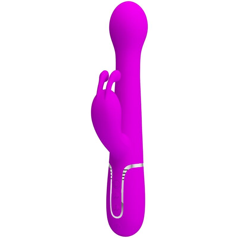 Dejon Vibrador Rabbit 3 En 1 Multifunción Violeta