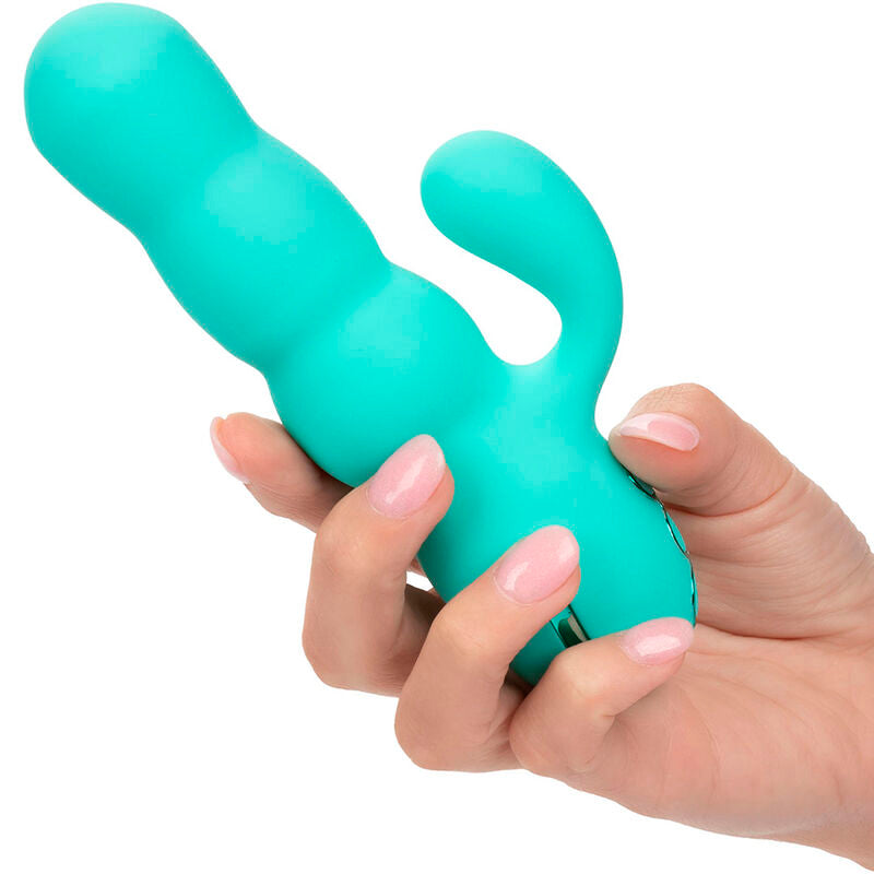 Del Mar Diva Vibrador Rabbit Verde Agua By California Dreaming