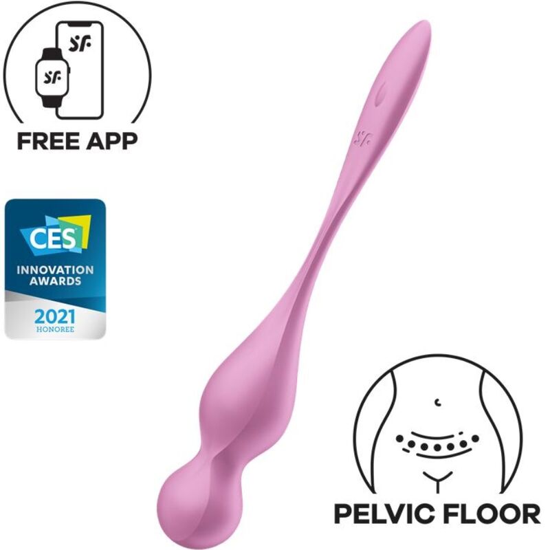 Love Birds Bolas Kegel Vibradoras Rosa
