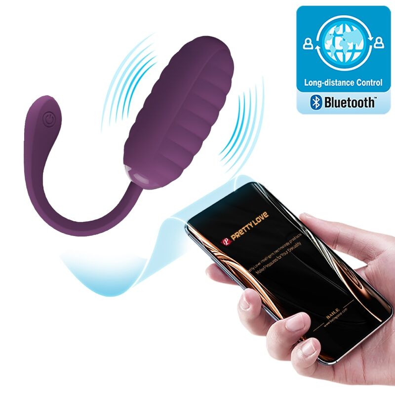 Casper Huevo Vibrador Recargable Morado