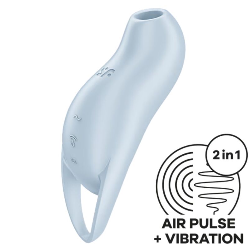 Pocket Pro 1 Estimulador Clítoris Azul Claro