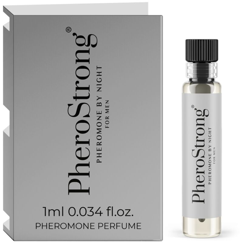 Perfume Con Feromonas By Night Para Hombre 1 Ml