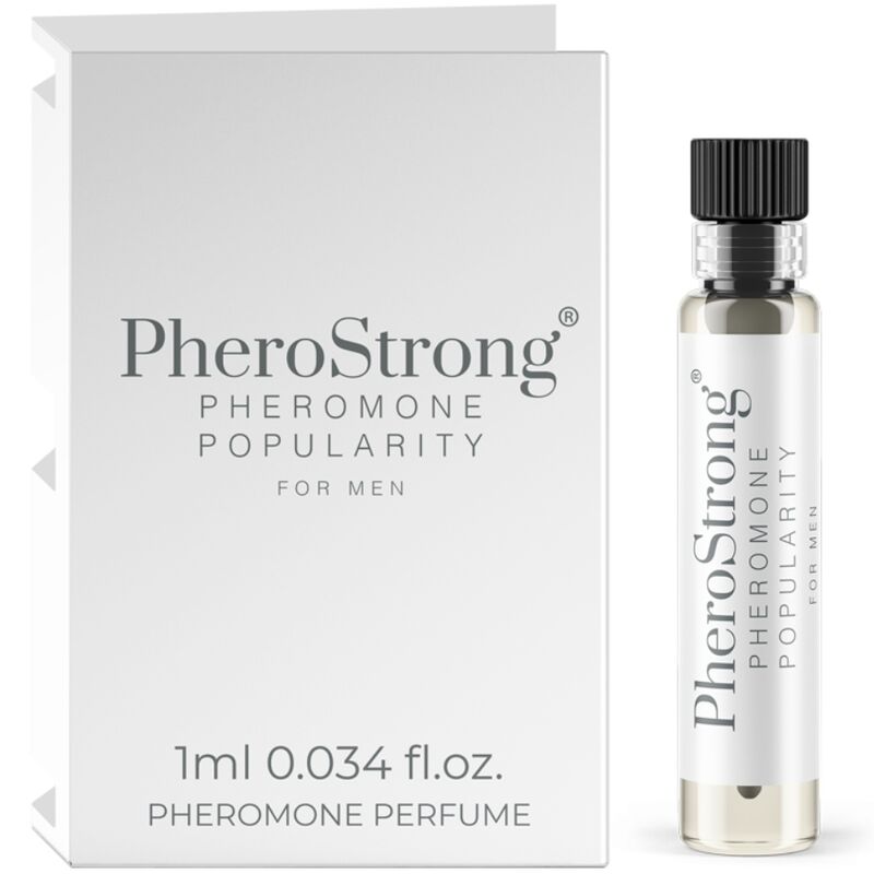 Perfume Con Feromonas Popularity Para Hombre 1 Ml