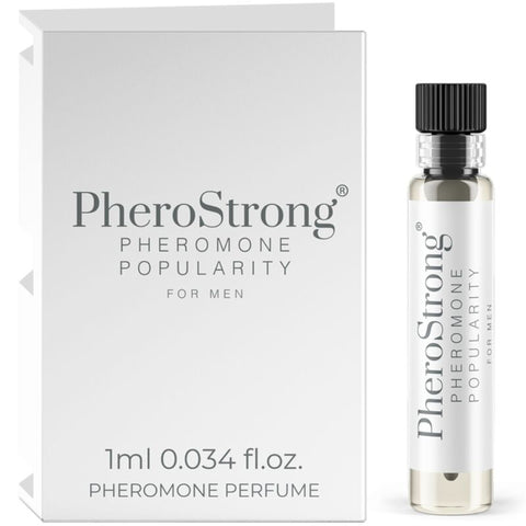 Perfume Con Feromonas Popularity Para Hombre 1 Ml