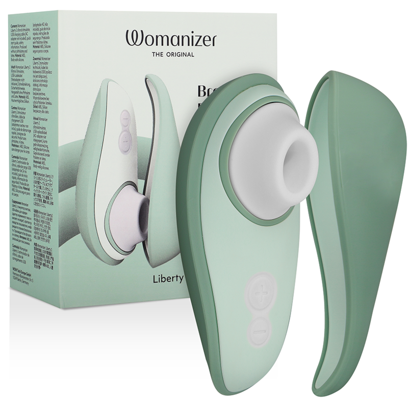 Liberty 2 Estimulador & Succionador Clítoris Verde Claro