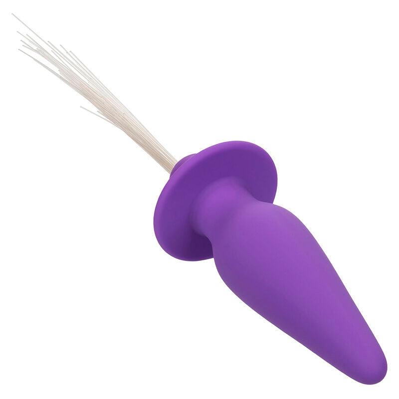 Southern Lights Light Up Plug Anal Con Luces 10 Vibraciones Silicona Violeta