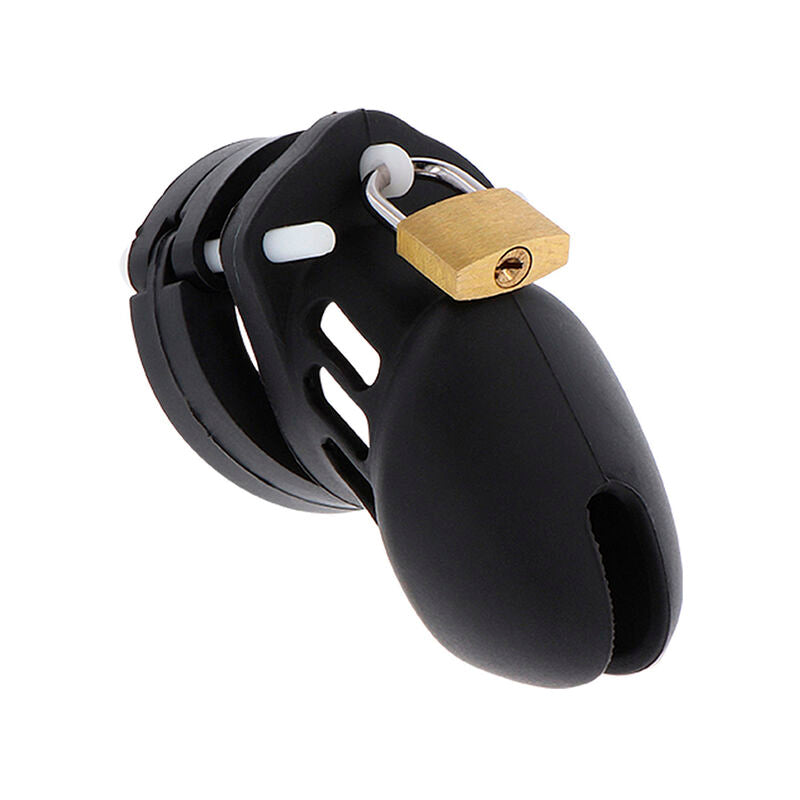 Extreme Jaula De Castidad Silicona Talla S Negro