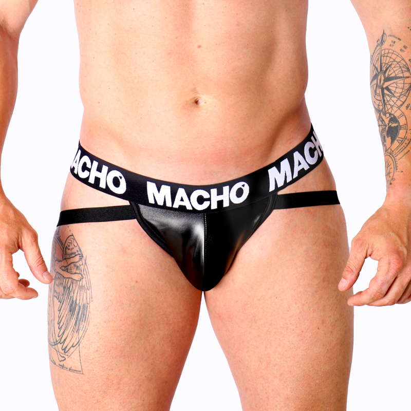Macho - Mx25Nc Jock Cuero Negro S