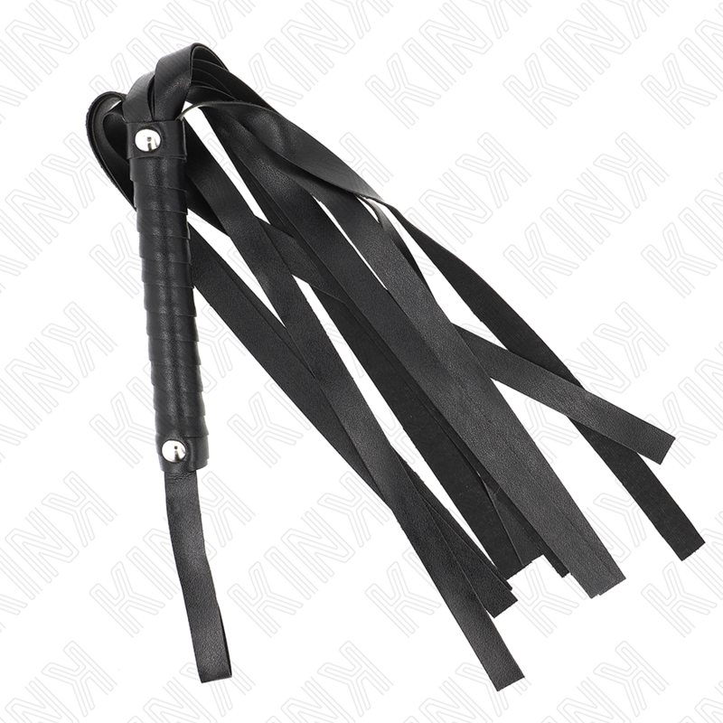 Látigo De Cola Ancha Negro 48.5 Cm