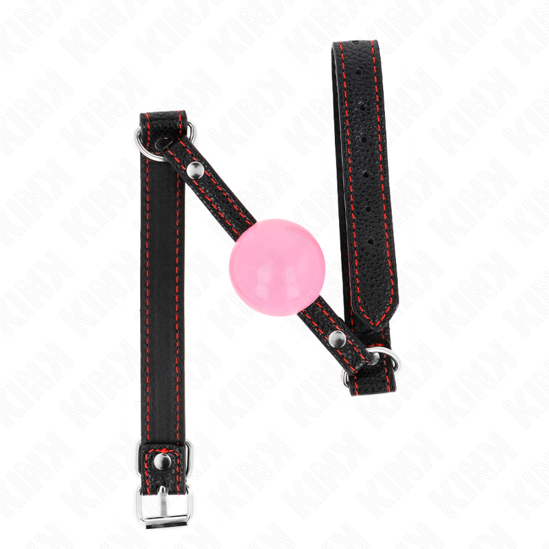 Mordaza De Bola 4 Cm De Oro Rosa 60 X 2 Cm