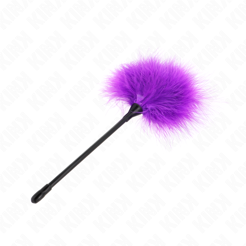 Plumas Para Cosquillas Morado Usado Para El Kit Bondage 27 Cm